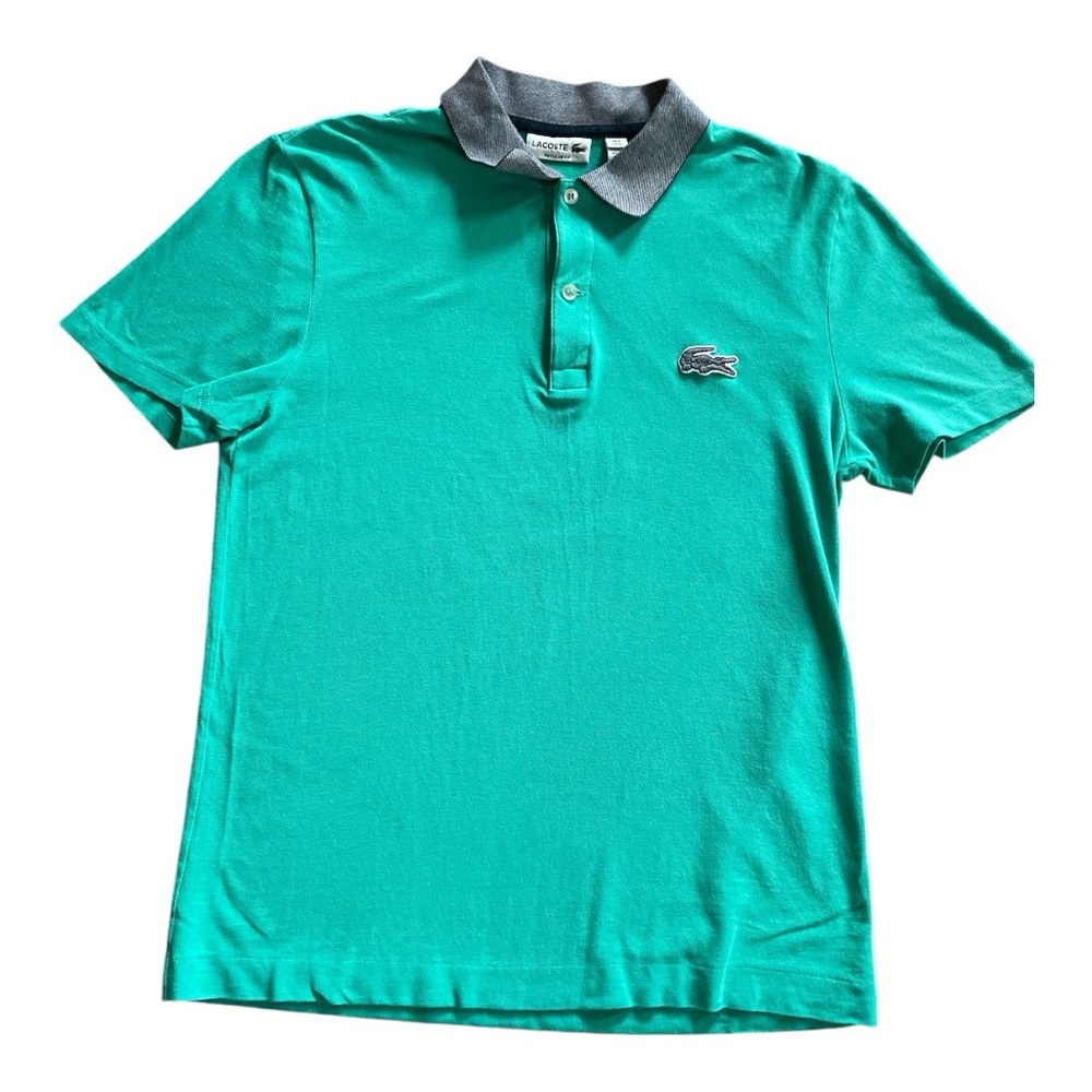 Lacoste men’s polo shirt green size small